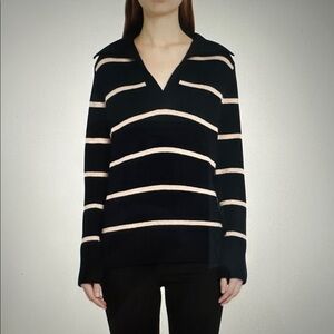 Vince Johnny Collar Sweater